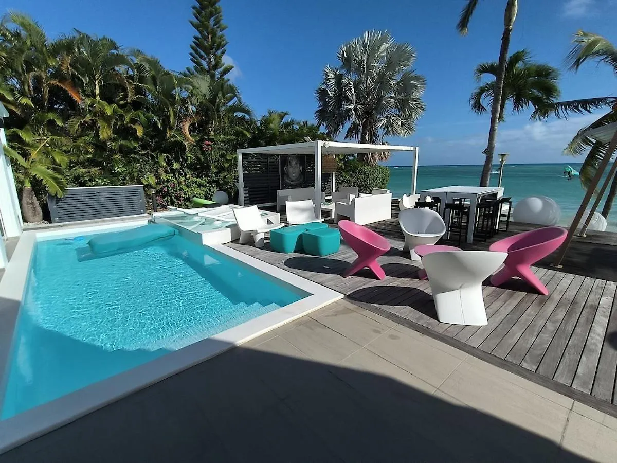 Villa Avec Piscine Et Plage Privee Sur Le Lagon Saint-Francois